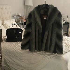 Faux Fur Oversized Coat from Jordache